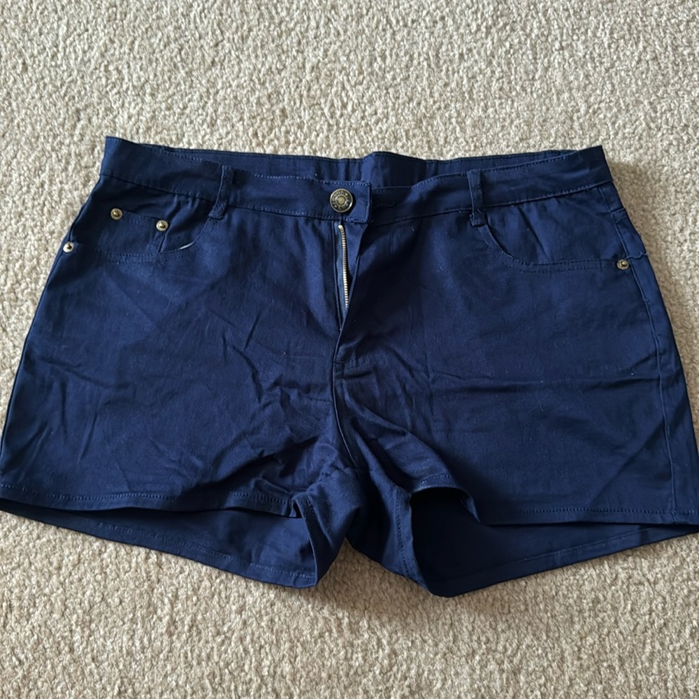 Navy shorts